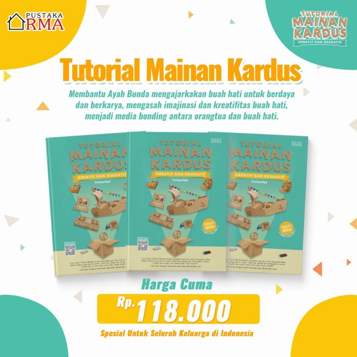 Detail Buku Tutorial Mainan Kardus Nomer 40