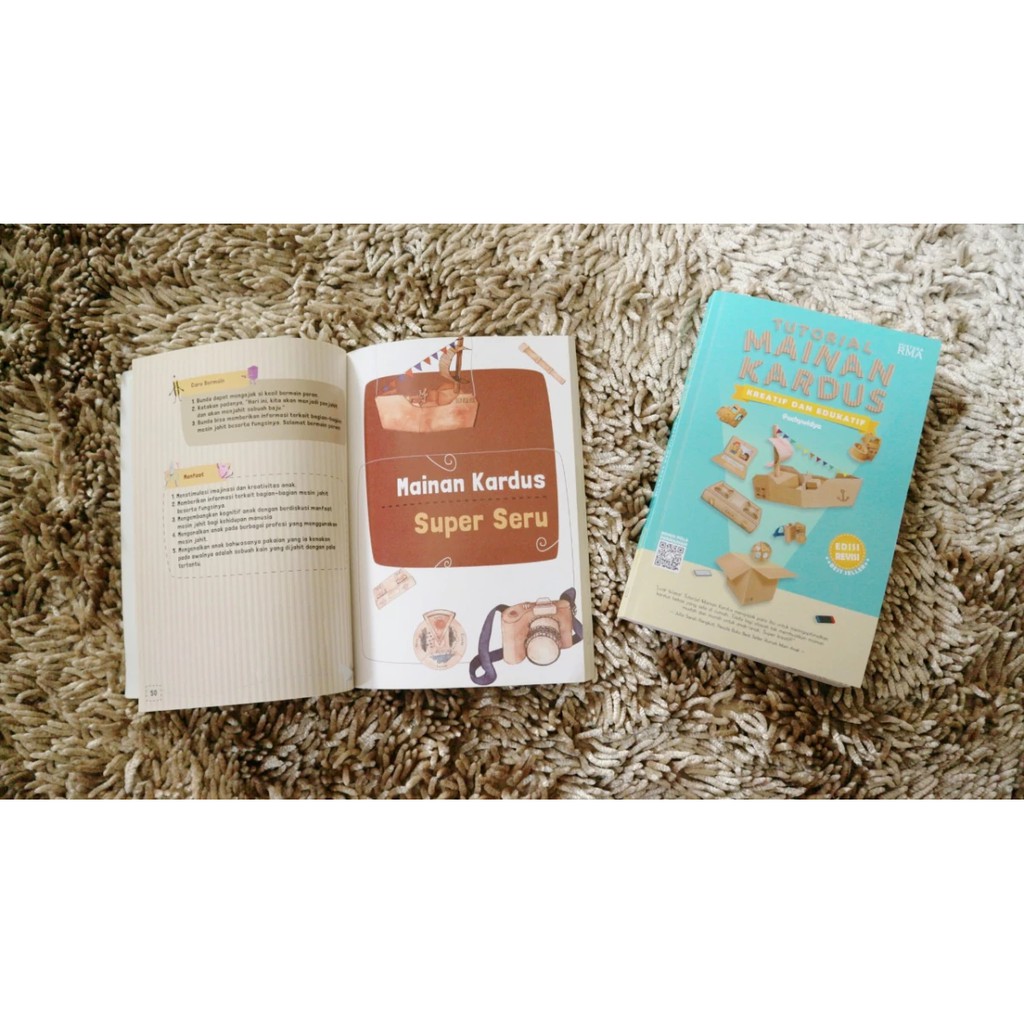 Detail Buku Tutorial Mainan Kardus Nomer 7