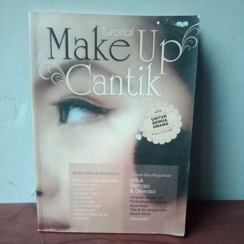 Detail Buku Tutorial Make Up Nomer 2