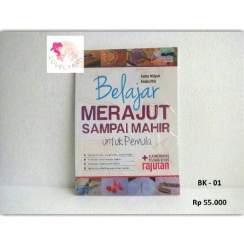 Detail Buku Tutorial Merajut Nomer 15