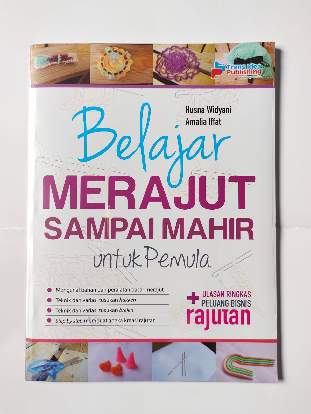 Detail Buku Tutorial Merajut Nomer 16