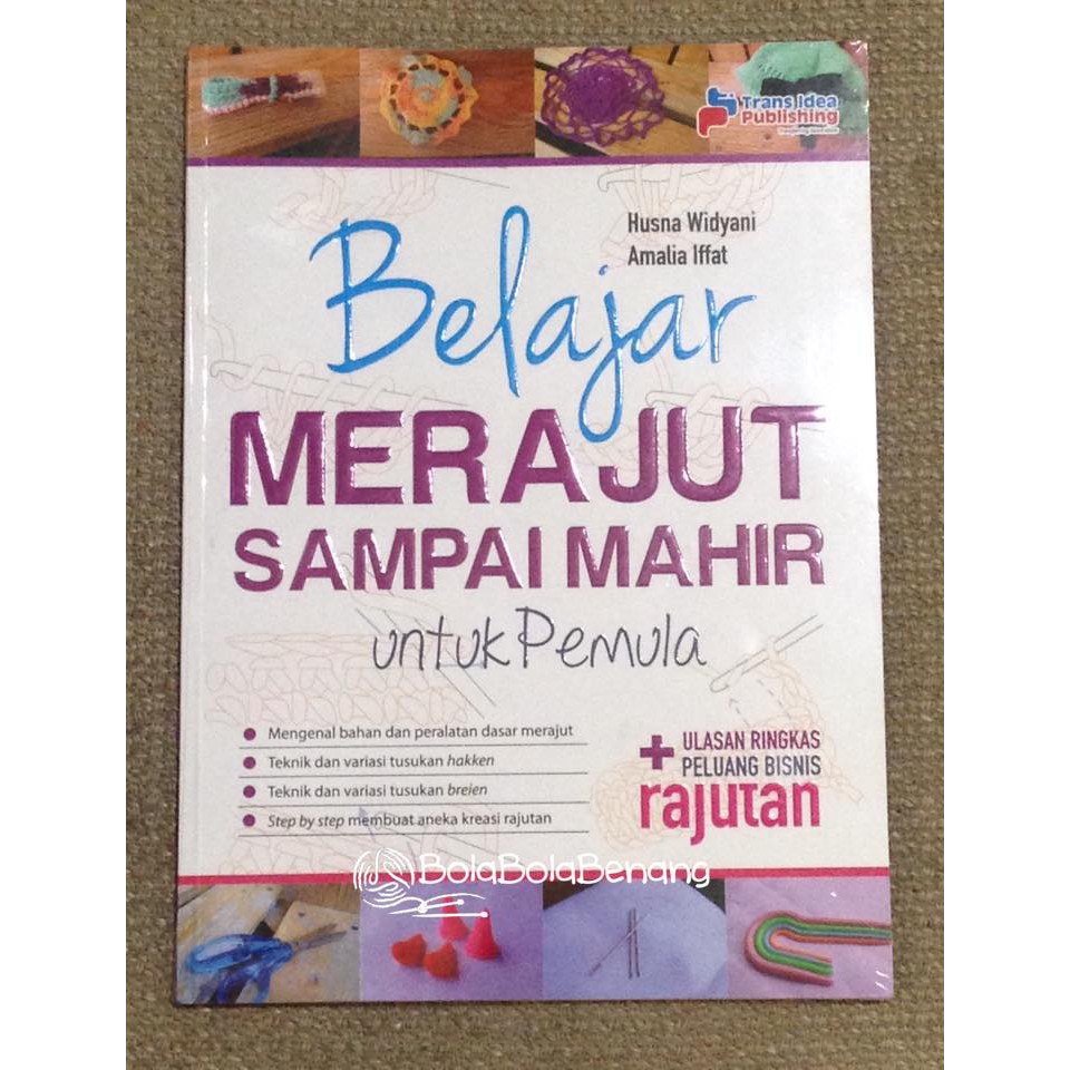 Detail Buku Tutorial Merajut Nomer 3