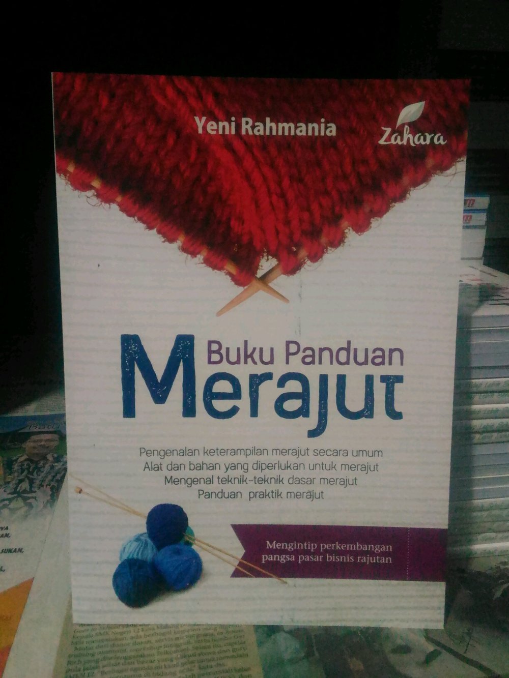 Detail Buku Tutorial Merajut Nomer 23