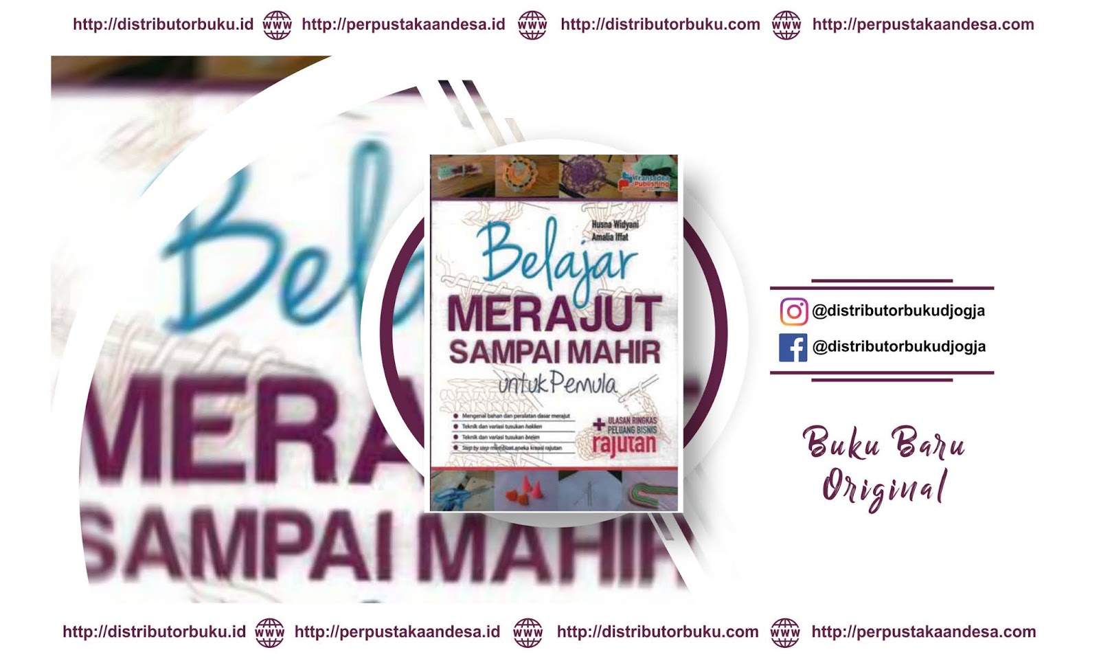 Detail Buku Tutorial Merajut Nomer 34