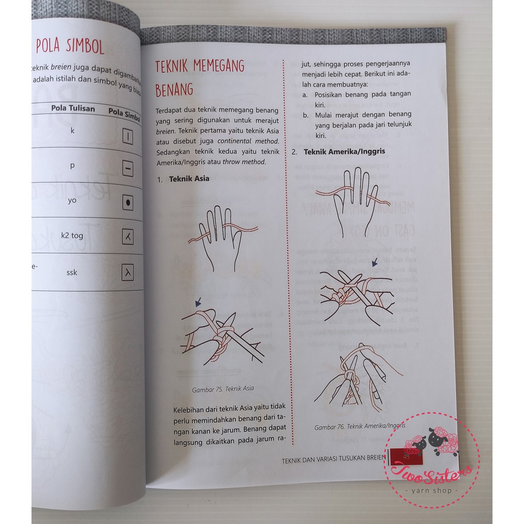 Detail Buku Tutorial Merajut Nomer 7