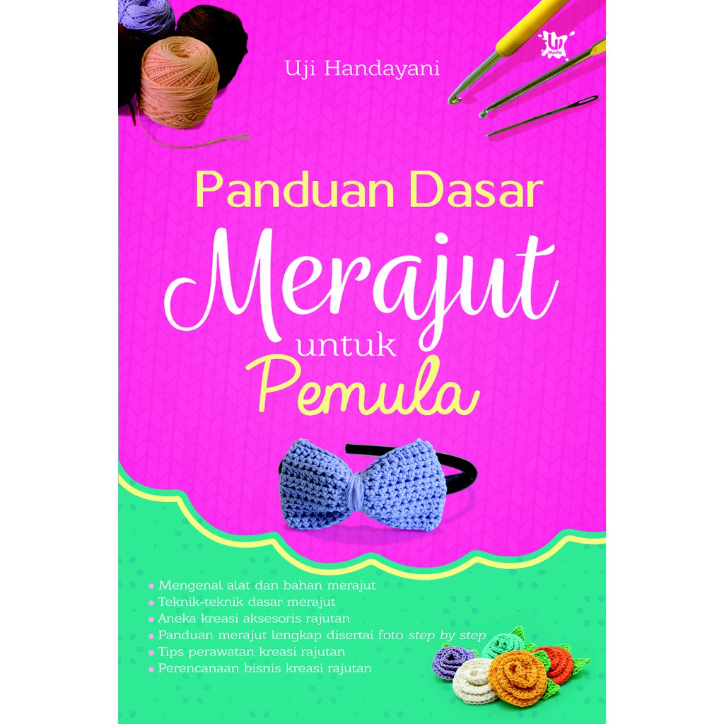 Detail Buku Tutorial Merajut Nomer 9