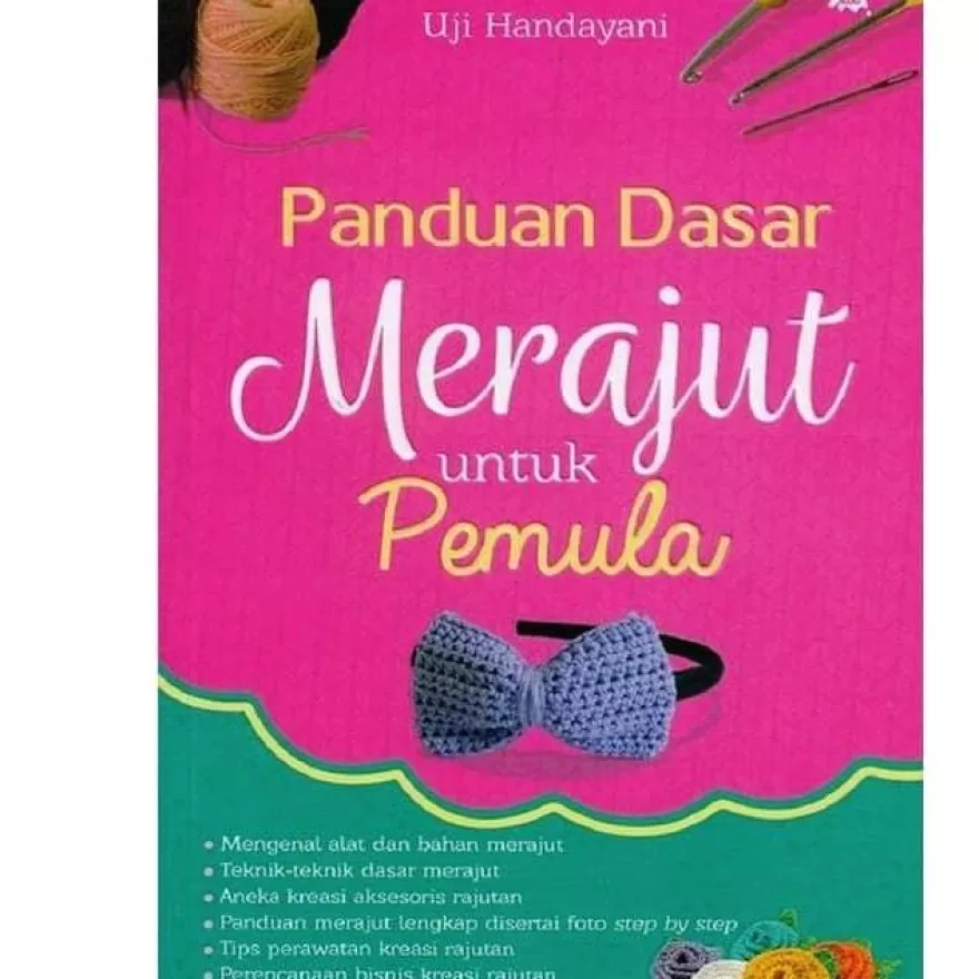 Detail Buku Tutorial Merajut Nomer 10