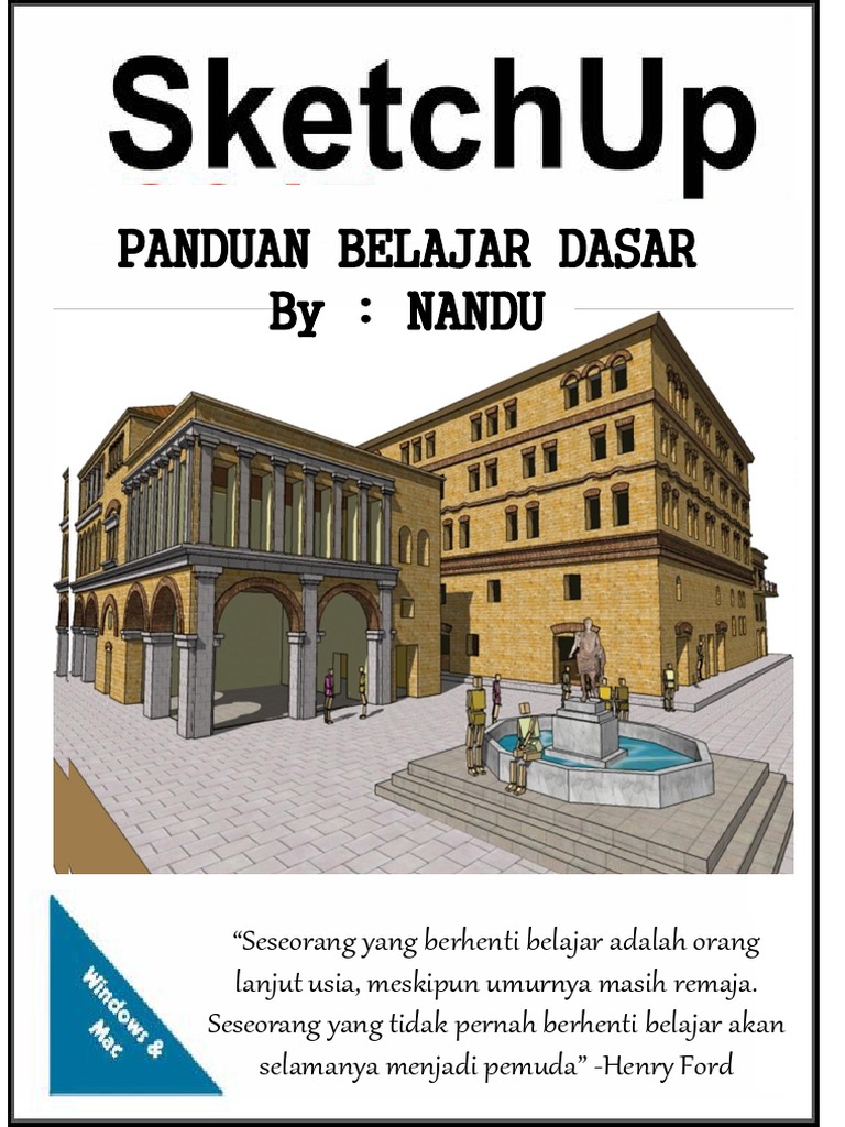 Detail Buku Tutorial Sketchup Nomer 20