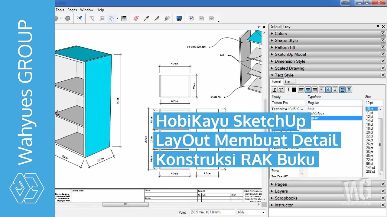 Detail Buku Tutorial Sketchup Nomer 31