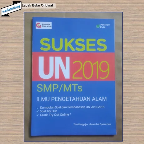 Detail Buku Un 2019 Smp Nomer 25