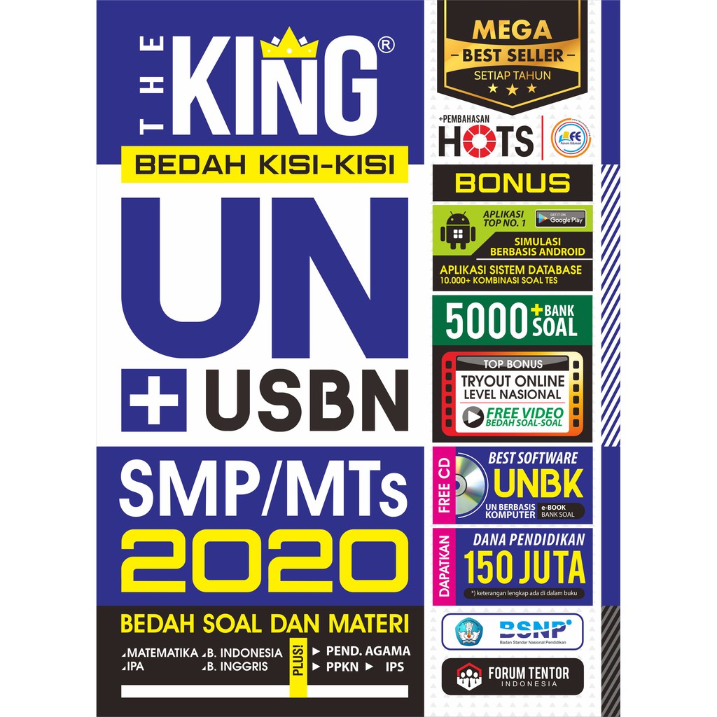 Detail Buku Un Smp 2020 Nomer 3