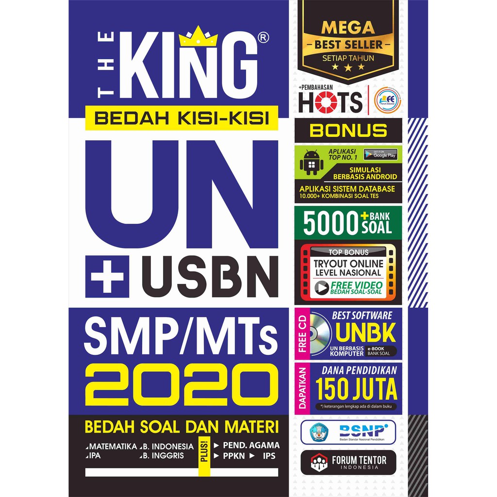 Buku Un Smp 2020 Best Seller - KibrisPDR