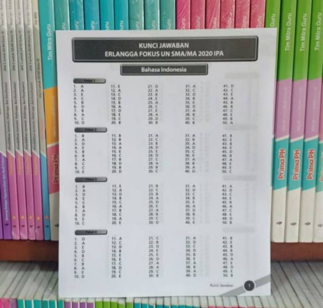 Detail Buku Un Smp 2020 Erlangga Nomer 25