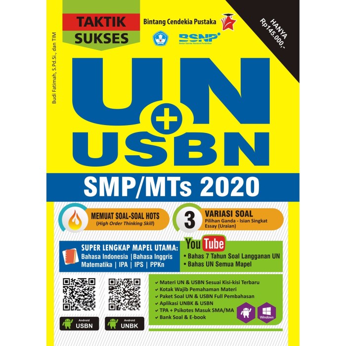 Detail Buku Un Usbn Smp 2020 Nomer 33