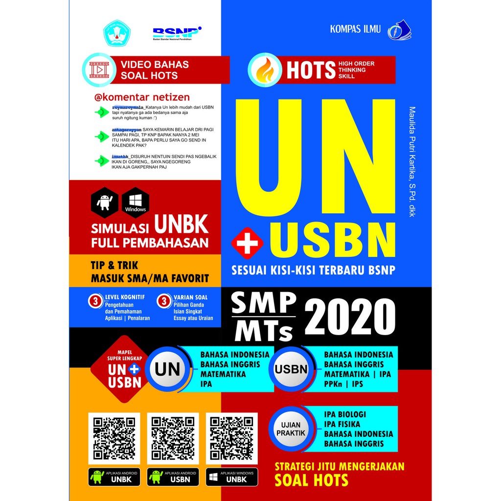 Detail Buku Un Usbn Smp 2020 Nomer 5