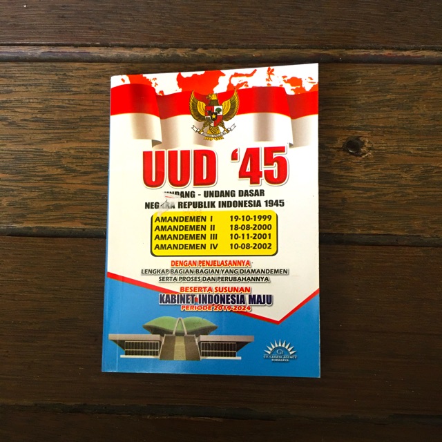 Detail Buku Undang Undang Nomer 3