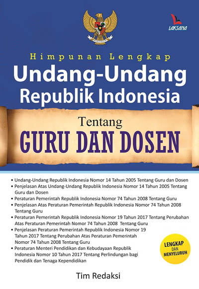 Detail Buku Undang Undang Guru Dan Dosen Nomer 2