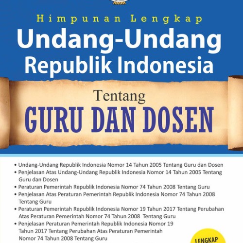 Detail Buku Undang Undang Guru Dan Dosen Nomer 14