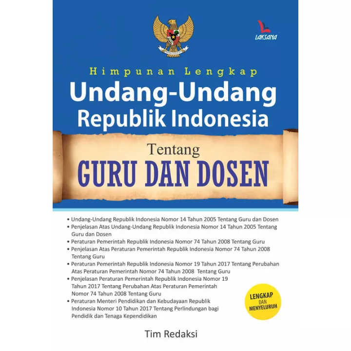 Detail Buku Undang Undang Guru Dan Dosen Nomer 21