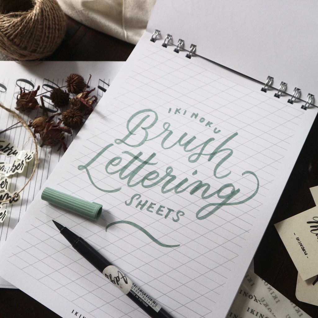 Detail Buku Untuk Lettering Nomer 8