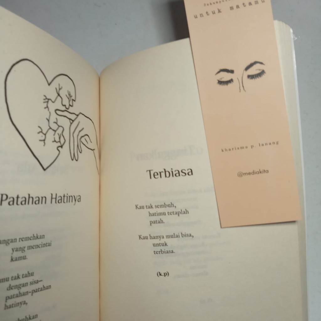 Detail Buku Untuk Matamu Kharisma P Lanang Nomer 15