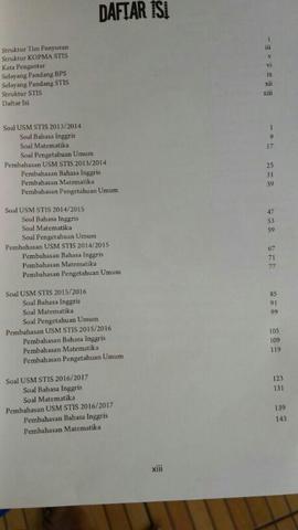 Detail Buku Usm Stis 2016 2017 Nomer 18