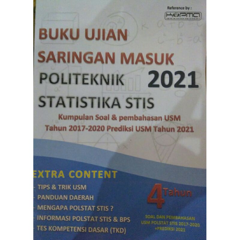 Detail Buku Usm Stis 2020 Nomer 2