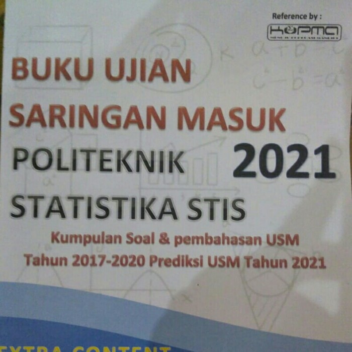 Detail Buku Usm Stis 2020 Nomer 36