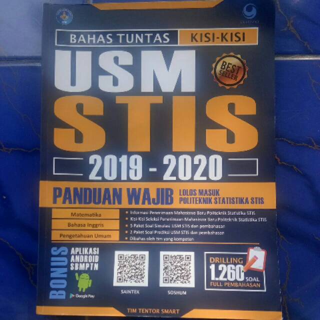 Detail Buku Usm Stis 2020 Nomer 7