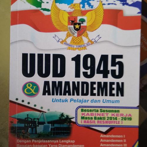 Detail Buku Uud 1945 Nomer 20