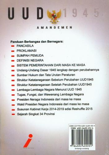 Detail Buku Uud 1945 Nomer 37