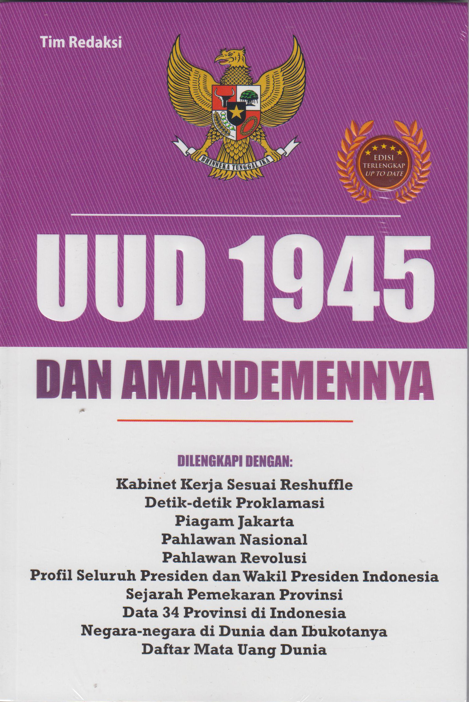 Detail Buku Uud 1945 Nomer 40