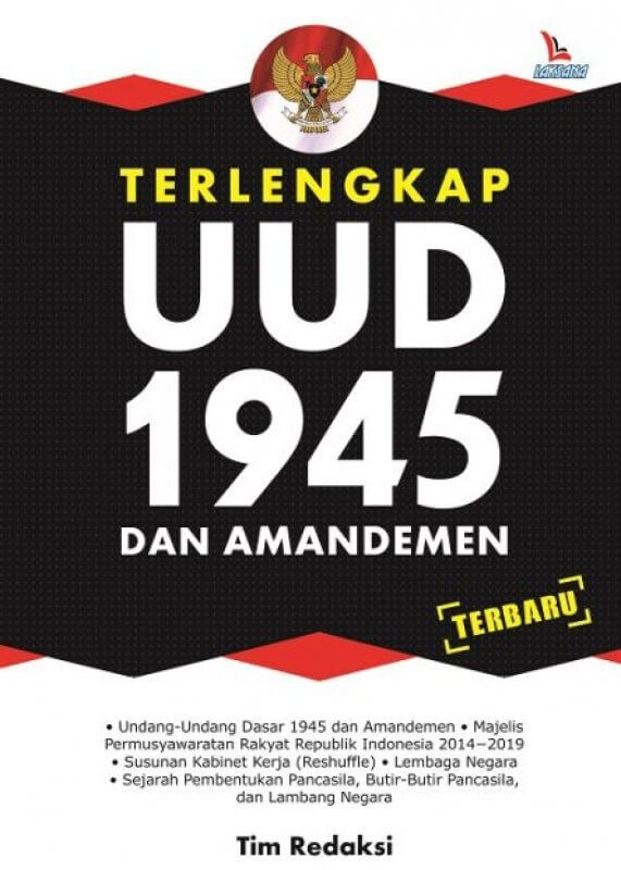 Detail Buku Uud 1945 Amandemen Nomer 12