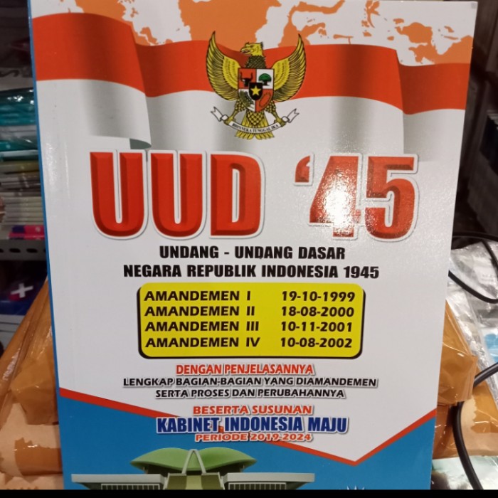 Detail Buku Uud 1945 Amandemen Nomer 25