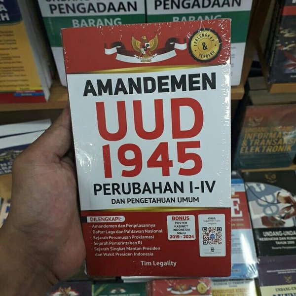 Detail Buku Uud 1945 Amandemen Nomer 10