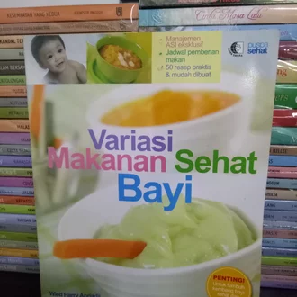 Detail Buku Variasi Makanan Sehat Bayi Nomer 5