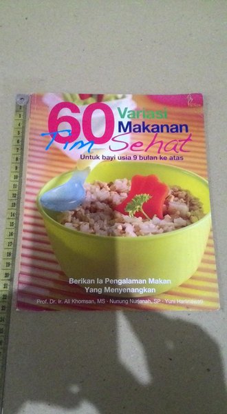 Detail Buku Variasi Makanan Sehat Bayi Nomer 36