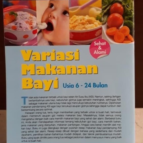 Detail Buku Variasi Makanan Sehat Bayi Nomer 39