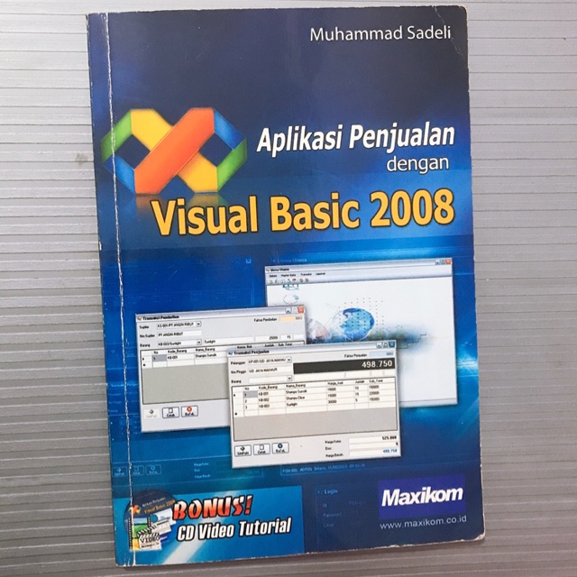 Detail Buku Visual Basic 2008 Nomer 11