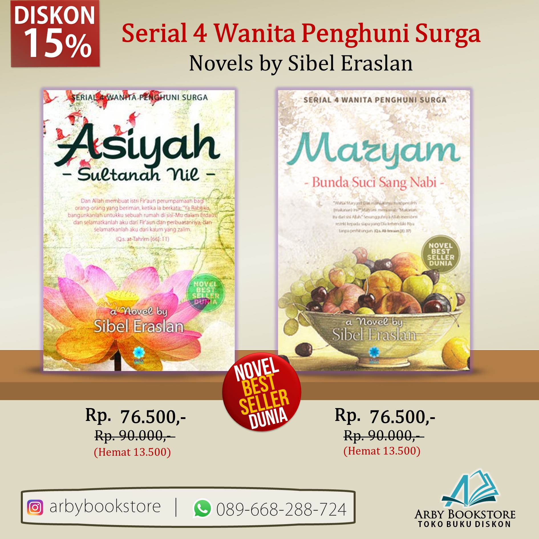 Detail Buku Wanita Penghuni Surga Nomer 49