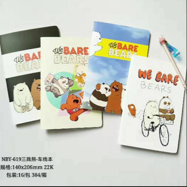 Buku We Bare Bears - KibrisPDR