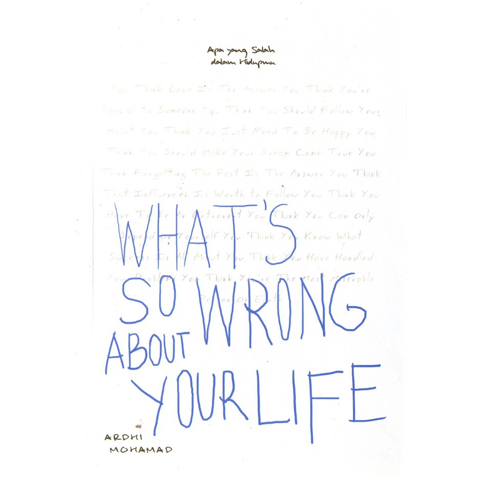 Detail Buku Whats So Wrong About Your Life Nomer 15