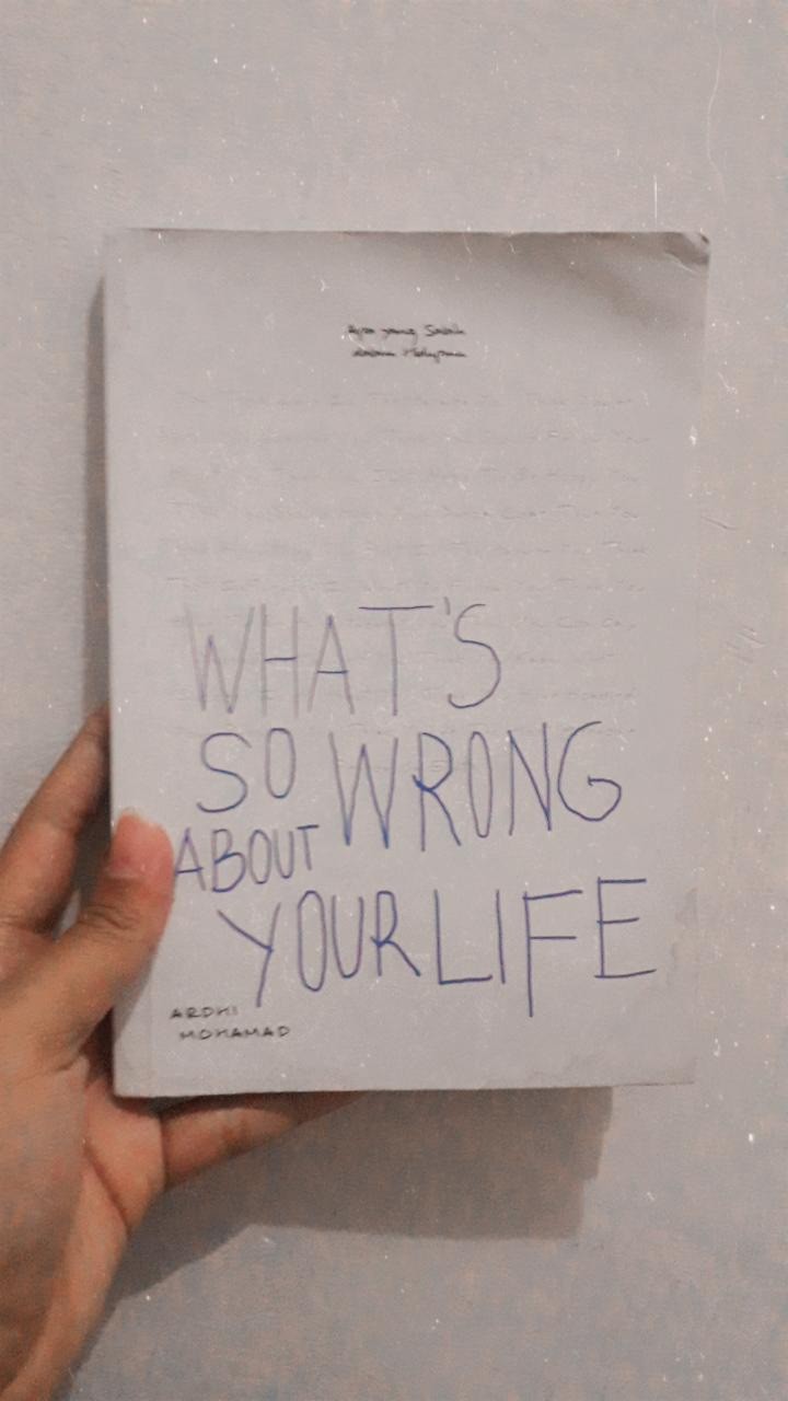 Detail Buku Whats So Wrong About Your Life Nomer 26