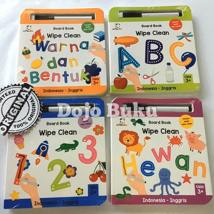 Detail Buku Wipe And Clean Nomer 27