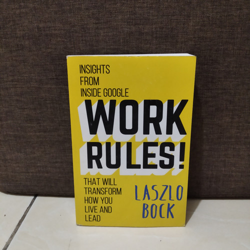 Detail Buku Work Rules Nomer 15