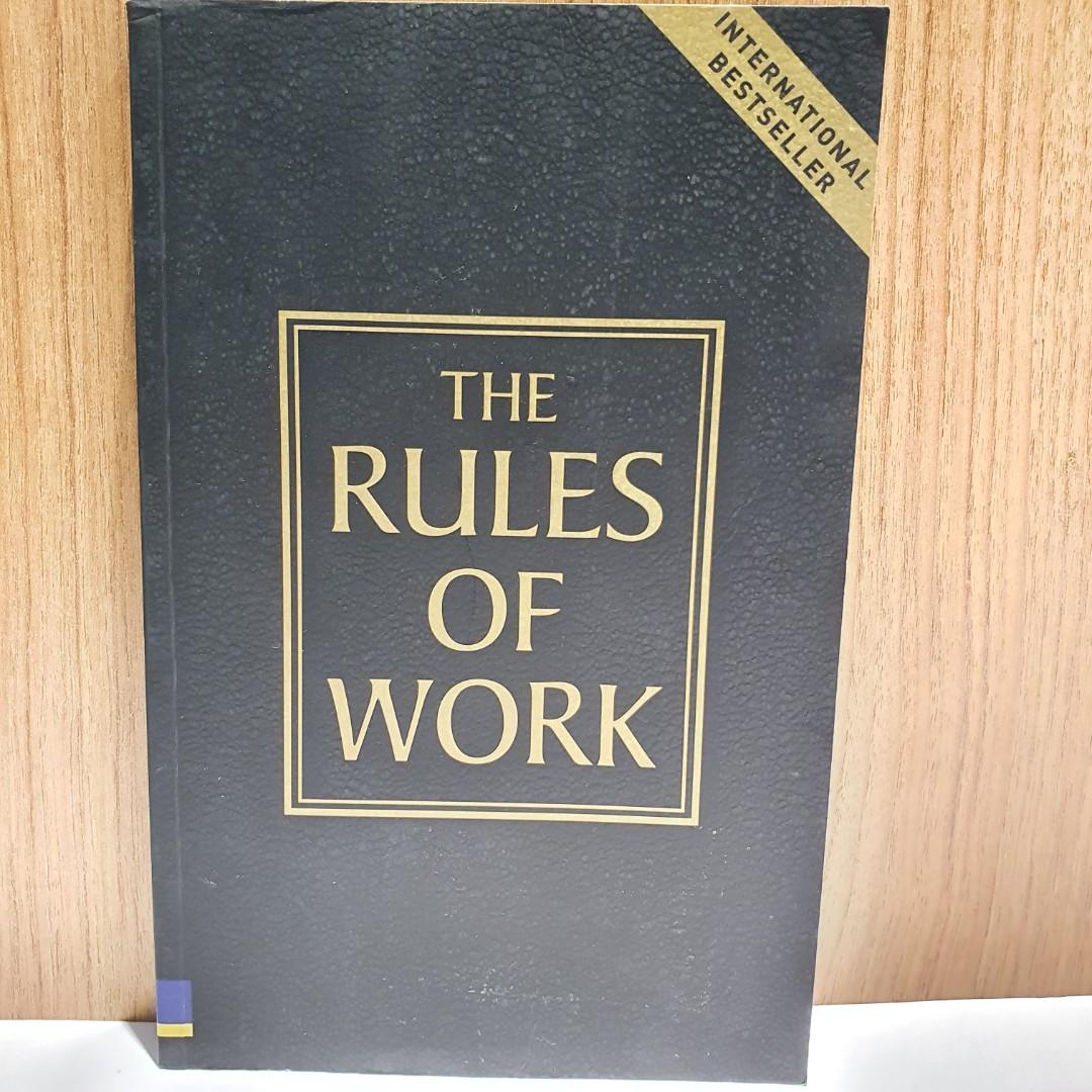 Detail Buku Work Rules Nomer 32