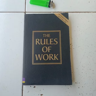 Detail Buku Work Rules Nomer 39