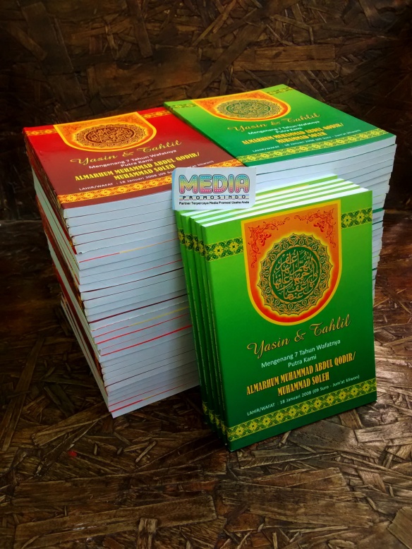 Detail Buku Yasin Dan Tahlil Nomer 51