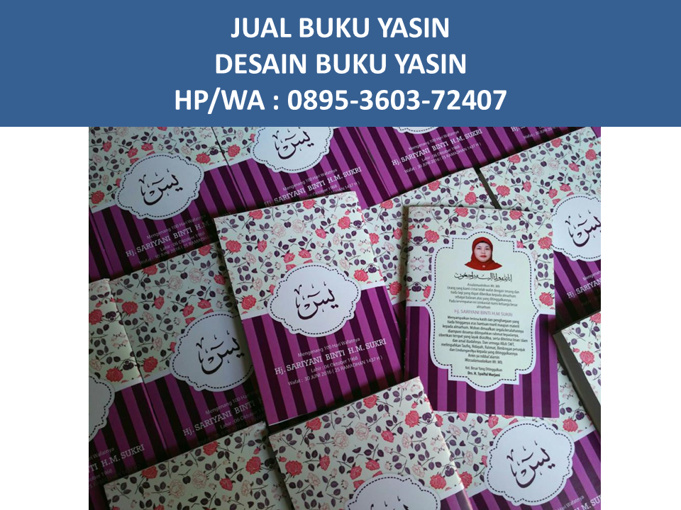 Detail Buku Yasin Kecil Nomer 35