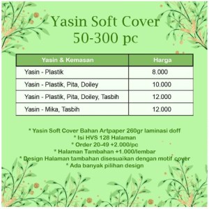 Detail Buku Yasin Soft Cover Nomer 40